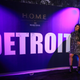 Detroit radio personality Deelishis poses during the H.O.M.E. by Martell event on Nov. 29, 2017, in Detroit